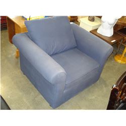 BLUE IKEA ARMCHAIR