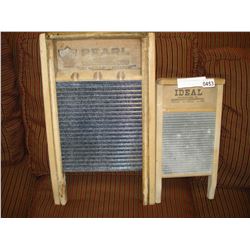 PEARL AND IDEAL WASHBOARDS