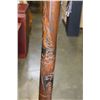 Image 2 : CARVED WOOD FLOOR LAMP