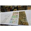 Image 1 : LOT OF GOLD FOIL BILLS AND CANADIAN TRAINING NOTES