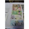 Image 3 : LOT OF GOLD FOIL BILLS AND CANADIAN TRAINING NOTES