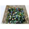 Image 2 : BOX OF VINTAGE MARBLES