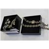 Image 1 : LADIES MATCHING WATCH AND BRACELET SET AND STERLING ETC PENDANT AND EARRINGS