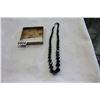 Image 2 : RAE BLACK BOREALIS BEAD NECKLACE
