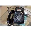Image 2 : VINTAGE BLACK ROTARY PHONE