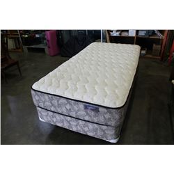 AUBREY SINGLE SIZE MATRESS, BOX SPRINGM AND ROLLER FRAME