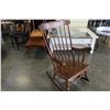 Image 1 : WALNUT ROCKING CHAIR