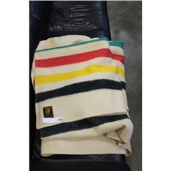 EARLY SETTLERS 100% WOOL BLANKET