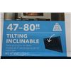 Image 2 : NEW OVERSTOCK INSIGNIA 47-80 INCH TILTING TV WALL MOUNT