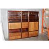 Image 1 : 3 PC BAR UNIT W/ GLASS DOORS