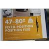 Image 2 : NEW OVERSTOCK INSIGNIA 47-80 INCH FIXED POSITION TV WALL MOUNT, COMPLETE, UP TO 120 LBS