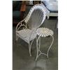 Image 2 : METAL CHAIR AND TABLE