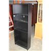 Image 2 : BLACK SIX FOOT BOOKSHELF