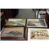 Image 3 : BOX OF VINTAGE FRAMED PICTURES