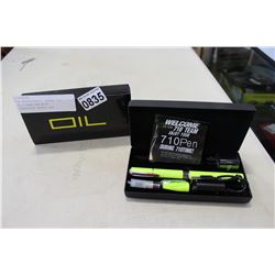 NEW RECHARGEABLE ORANGE 710 OIL / VAPE PEN WITH ACCESSORIES RETAIL $89