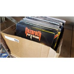 BOX OF ROCK AND OTHER RECORDS