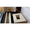 Image 2 : BOX OF PICTURE FRAMES AND KING SIZE COMFORTER SET IN BAG