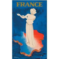 Cappiello, Leonetto, FRANCE, a colour lithograph poster by Cappiello done in 1937. Rolled. Cond...