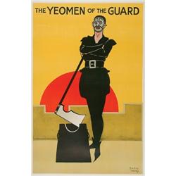 Hardy, Dudley (1866-1922), THE YEOMAN OF THE GUARD, original vintage lithograph poster for this...