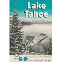 Southern Pacific Lines, LAKE TAHOE, a colour poster for Southern Pacific Lines announcing, "Lak...