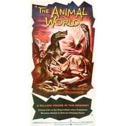 The Animal World, 1956, Warner Brothers (U.S.). On linen. Condition A-., 81  x 41  - 205.7 x...