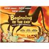 Image 1 : Beginning of the End, 1957, Republic Pictures Corporation (U.S.). Rolled. Condition B., 22" x...
