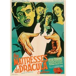 Brides of Dracula, 1960, Universal International (French). On linen. Condition B+., 31.5" x 2...