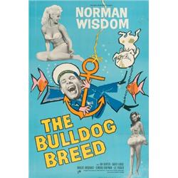 The Bulldog Breed, 1960, The Rank Organisation (British). Folded. Condition C., 40" x 26.5" -...