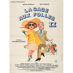 La Cage Aux Folles II, 1980, Artistes Assoc. (French). Rolled. Condition B., 62  x 47  - 157....