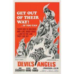 Devil's Angels, 1967, American International Pictures (U.S.) A Corman film starring John Cassav...