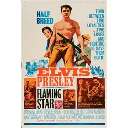 Flaming Star, 1960, 20th Century Fox (U.S.). An early Presley film also starring Barbara Eden....