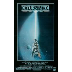 Star Wars Return of the Jedi, 1983, 20th Century Fox (U.S.). Folded. Condition B-., 41" x 27"...