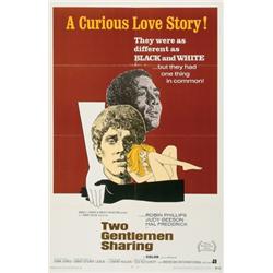 Two Gentlemen Sharing, 1969, American International Pictures (U.S.). Folded. Condition B., 41...