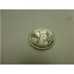 1958 Canadian Silver Dollar