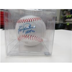 Signed Fergie Jenkins baseball