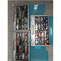 3 flats of Hot Wheels and other 1/64 diecast cars