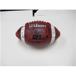 Official Game Ball signed by all BC Lions