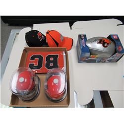 BC Lions Collectibles & signed football