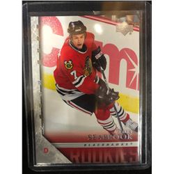 UPPER DECK BRENT SEABROOK ROOKIE CARD