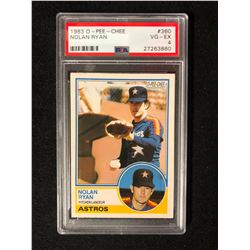 1983 O-PEE-CHEE #360 NOLAN RYAN (VG-EX 4) PSA GRADED