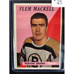 1958-59 TOPPS HOCKEY #29 FLEM MACKELL