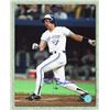 Image 1 : Pat Borders Toronto Blue Jays Autographed World Series Batting 8x10 Photo (AJ SPORTS)