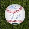 Image 1 : Joe Carter & Mitch Williams Autographed Official 1993 World Series MLB Baseball (AJ SPORTS)