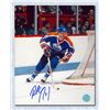 Image 1 : Paul Coffey Edmonton Oilers Autographed Playmaker Rush 8x10 Photo (AJ SPORTS)