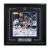 Image 1 : 1993 Toronto Maple Leafs 11 Player Team Signed Playoff Wrap Around Goal 27x27 Frame #/93 (AJ SPORTS)