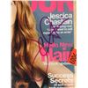 Image 2 : JESSICA CHASTAIN AUTOGRAPHED GLAMOUR MAGAZINE