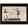 Image 1 : GEORGE CHUVALO SIGNED INDEX CARD