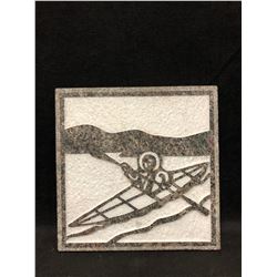 NATIVE GRANITE WALL PLAQUE (8" X 8")