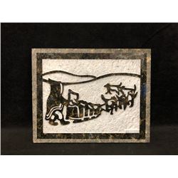 NATIVE GRANITE WALL PLAQUE (8" X 10")