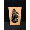Image 1 : NATIVE WOODEN WALL PLAQUE (7" X 12")
